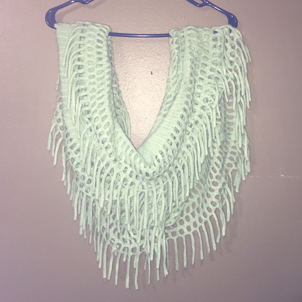Light turquoise scarf